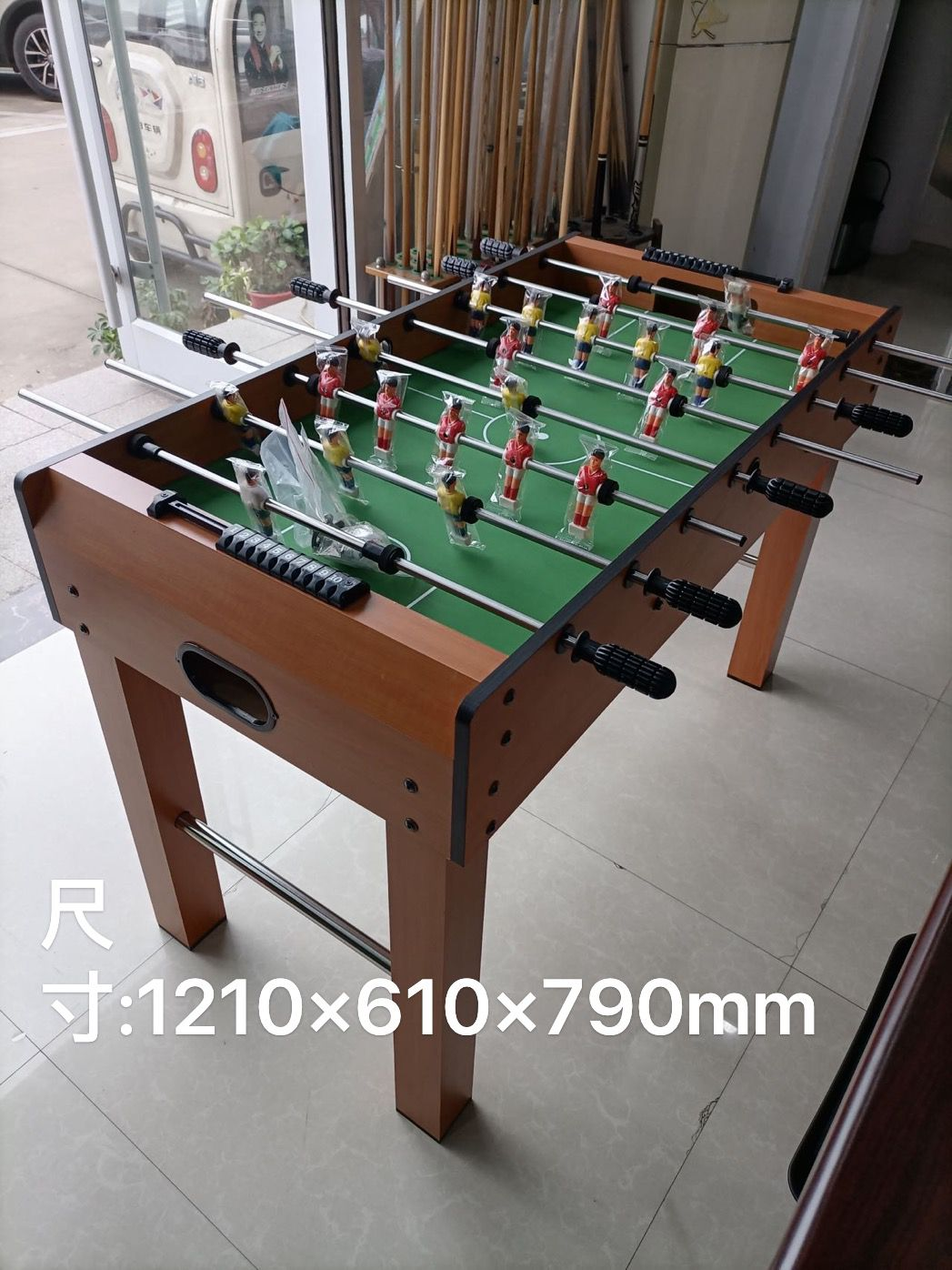青岛原木桌上足球